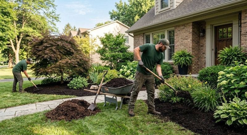 Garden Mulch Installation in Honolulu, HI